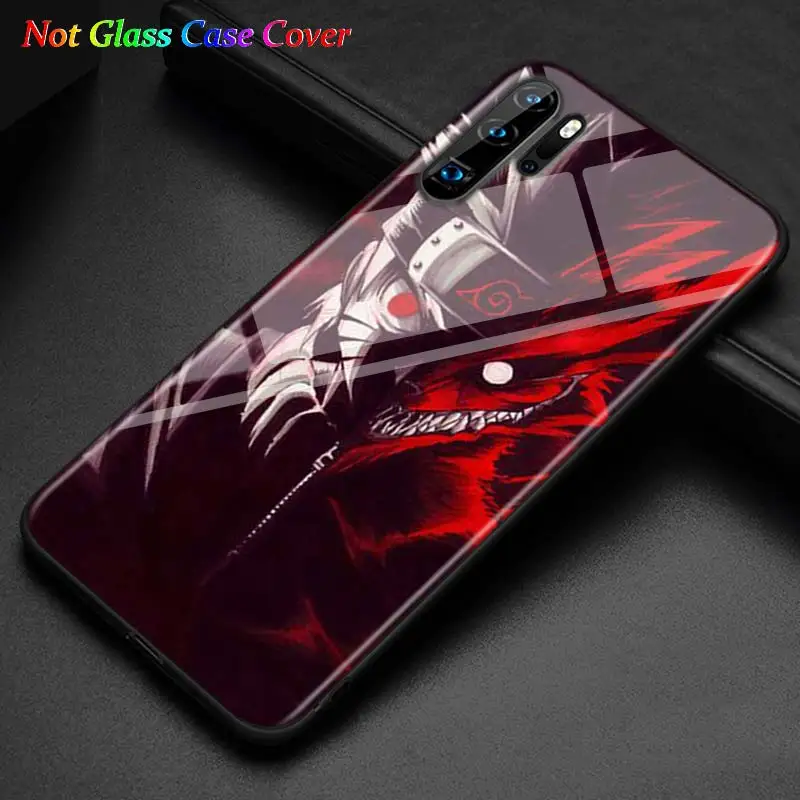 Наруто Мода для huawei P Smart Z Plus P30 P20 Pro P10 P9 P8 Lite Plus супер яркий черный чехол для телефона