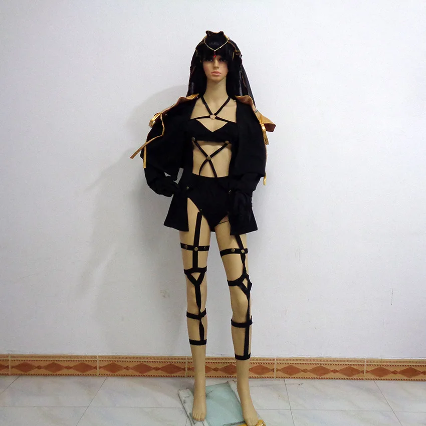 

Fate/Grand Order FGO BBA Scathach Рождественская Униформа на Хэллоуин костюм для косплея индивидуальный любой размер