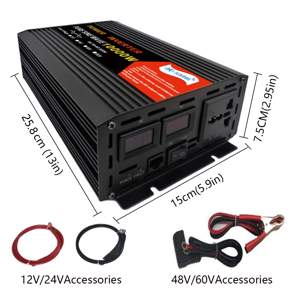 8000W 10000W Inversor Pure Sine Wave Power Inverter Convertidor