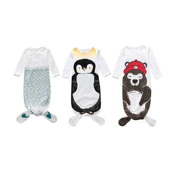 

Baby Sleeping Bag New Baby Swaddle Wrap Soft Anti Kick Cotton Sleepsack