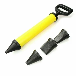 Pistolet à calfeutrage de haute qualité, pompe à ciment et à chaux, seringue à mortier, applicateur, outils de remplissage de coulis avec 4 buses 