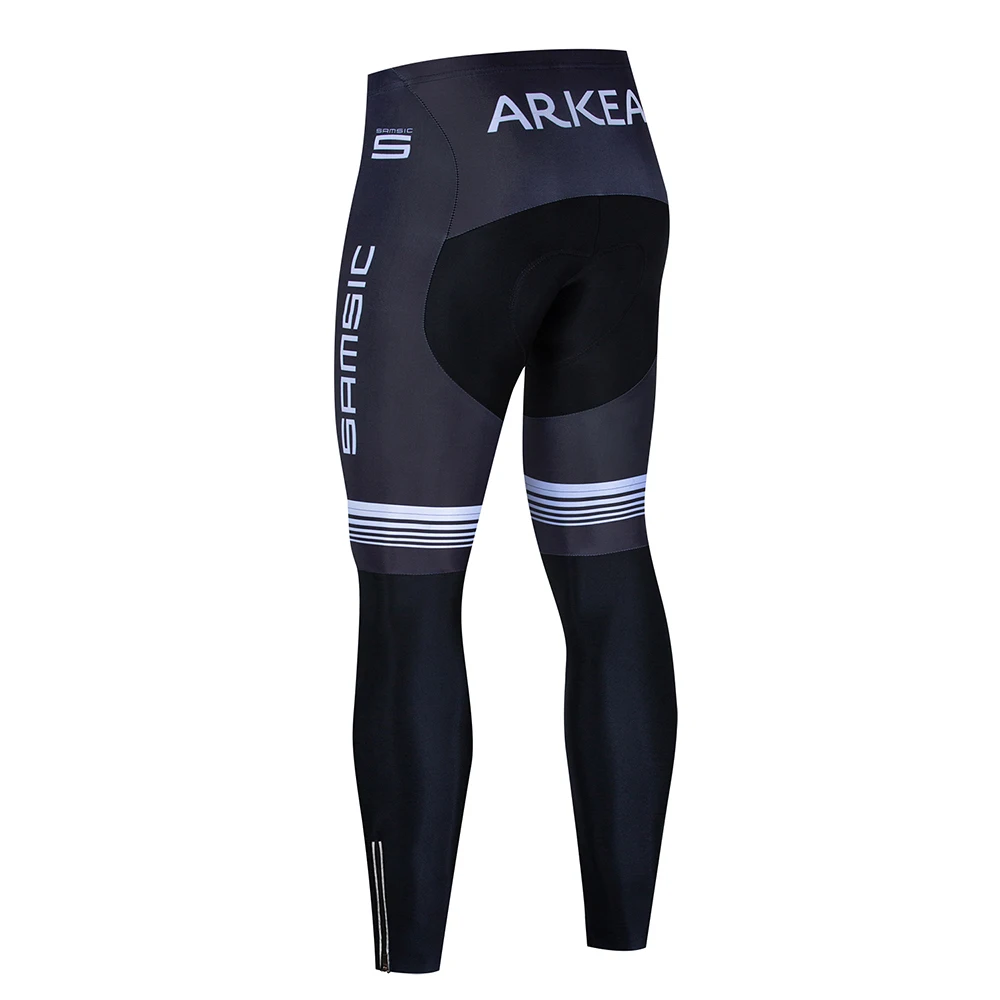 ARKEA высококачественные мужские зимние теплые флисовые длинные штаны для езды на велосипеде MTB велосипед гелевая Подушка 19d комбинезон