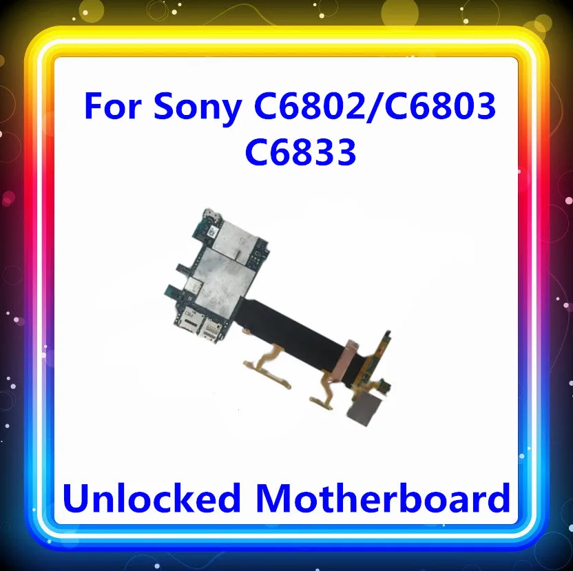 C6902/C6903 логическая плата разблокирована для sony Xperia Z1 L39h C6902/C6903 материнская плата с чипами материнская плата Рабочая панель Android OS