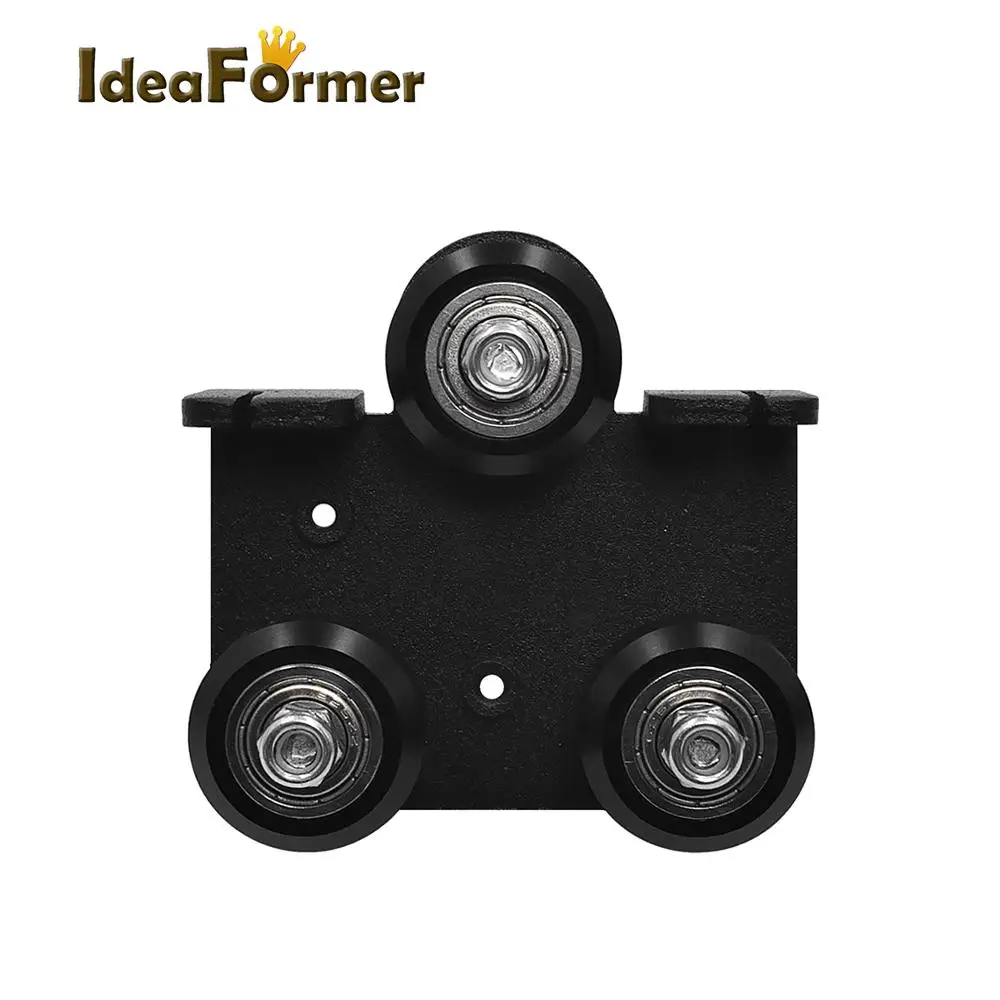 

3D Printer parts Extruder Back Support Plate with Pulley Extruding Backplate for Ender 3 Ender 3 Pro CR-10 CR-10S S4 S5 Series