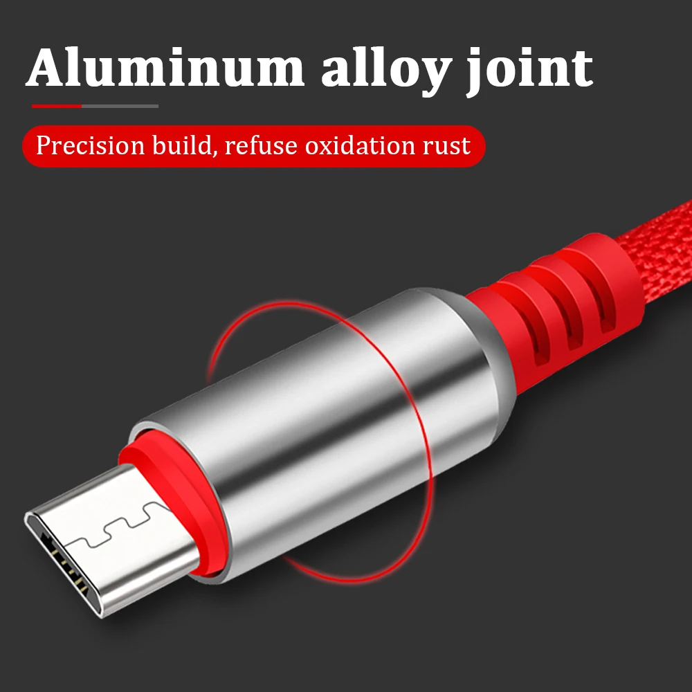 Micro usb type C кабель для быстрой зарядки для samsung A50 S7 Redmi Note 7 Pro Быстрая зарядка type-C зарядное устройство для мобильного телефона USB C кабель