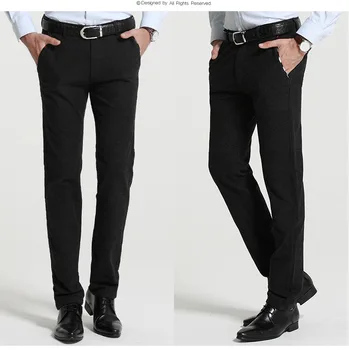 

New fashion Stretch cotton Pants Men Casual Thick Warm Skin Male Windbreaker Sweatpants Mens Tactical business Pants