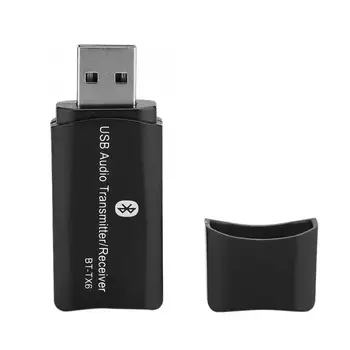

2-in-1 Bluetooth 5.0 USB Wireless Audio Transceiver for PC / Projector / TV / Amplifier / Car New