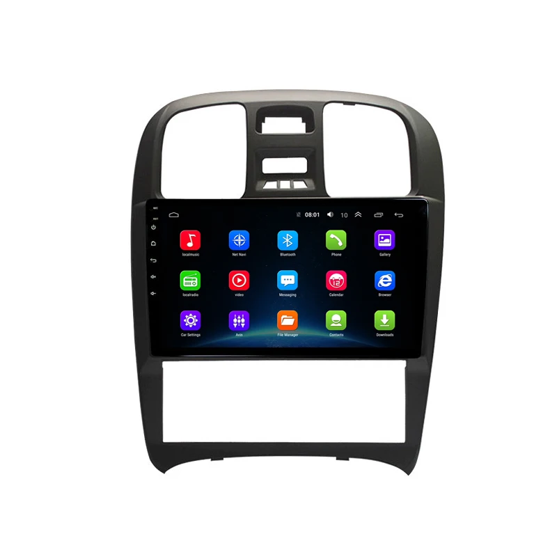 Flash Deal 9" 2.5D IPS Android 8.1 Car DVD Multimedia Player GPS for Hyundai Sonata Fe 2004-2007 08 2009-2012 car radio DSP 32EQ navigation 1