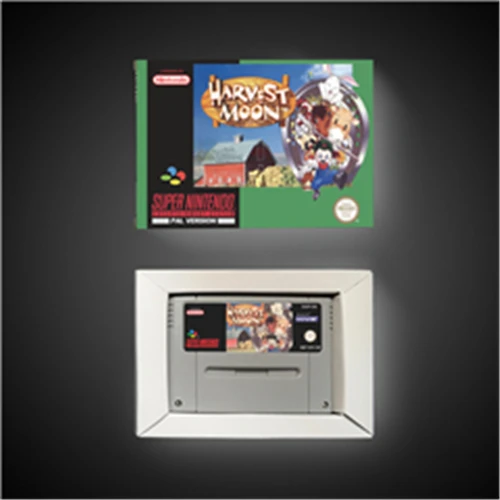 Карта для игры Harvest Moon-версия ЕС аккумулятор ролевых игр экономия в розничной