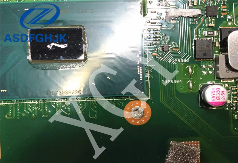 Материнская плата для ноутбука ASUS летающая крепость X580 X580V X580VD материнская плата Mianboard с видеокартой GTX 1050 i7-7700HQ cpu