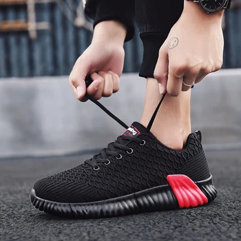 

Cheap 2019 Four Seasons tennis Shoes women Lace-up Athletic Trainers Zapatillas Sports Male Shoes Outdoor Walking Sneakers men