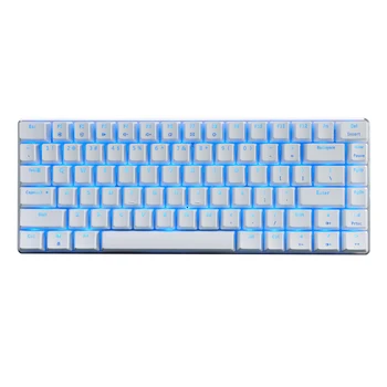 

Non Slip Office Desktop Laptop USB Interface 82 Keys Wired Mechanical Keyboard Computer RGB Backlight Gaming Anti Interference
