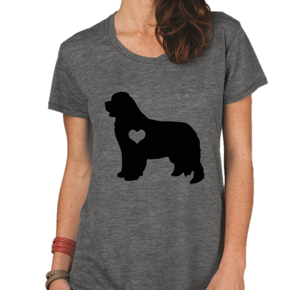 Camisetas de perro de Terranova para Mujer, camisa de gran tamaño, Ropa barata para Mujer, camiseta Harajuku, blanca de manga corta al por mayor|Camisetas| - AliExpress