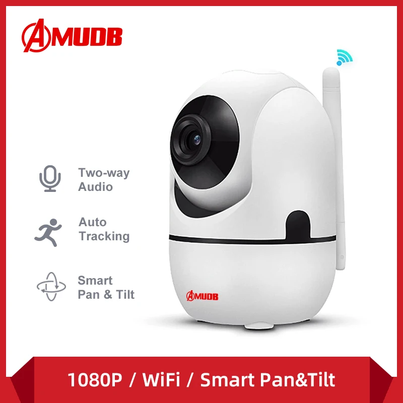 

AMUDB 1080P Wireless IP Camera Intelligent Auto Tracking Of Human Homeuse Security Surveillance CCTV Network Mini Wifi Camera