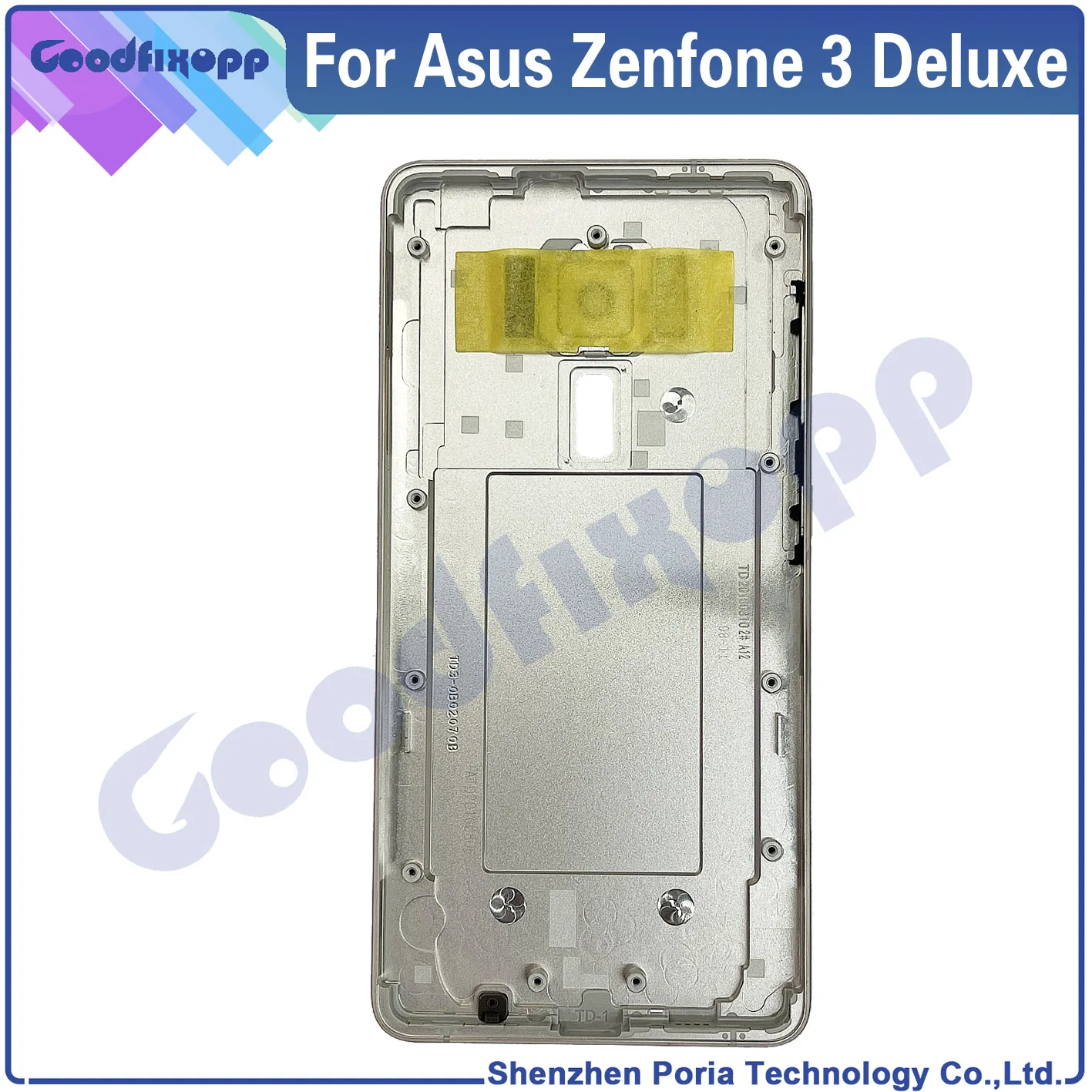 Задняя крышка батарейного отсека для Asus Zenfone 3 Deluxe ZS570KL,  запасные части задней крышки для Zenfone3 Deluxe Z016D Z016S | AliExpress