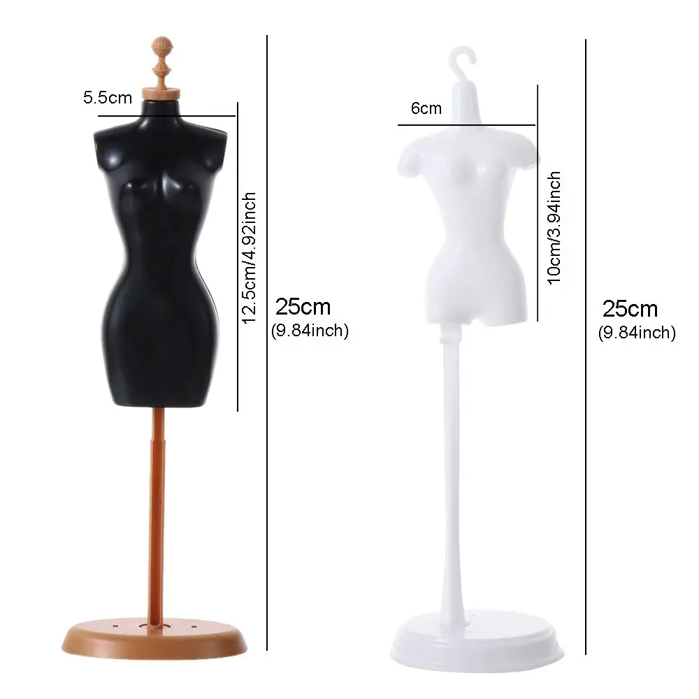 Mini Clothes Hanger Display Holder Support For Doll Clothes Outfit Dress Mannequin Model Stand For Dollhouse 1/6 Dolls Accessory doll stand doll clothes accessories doll accessories