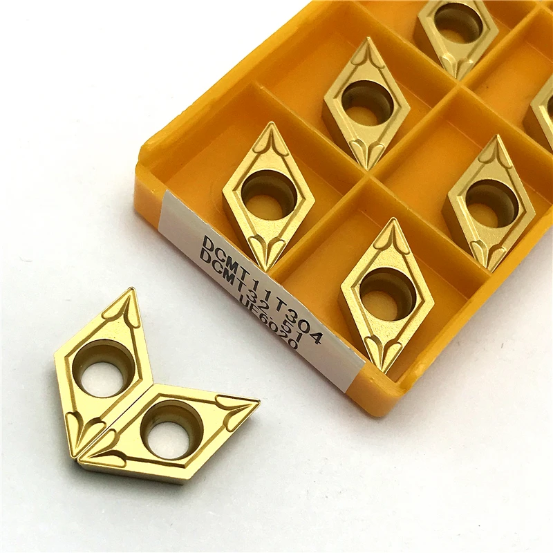 DCMT11T304 UE6020 High quality Carbide insert Internal Turning Tool Steel processing CNC Metal