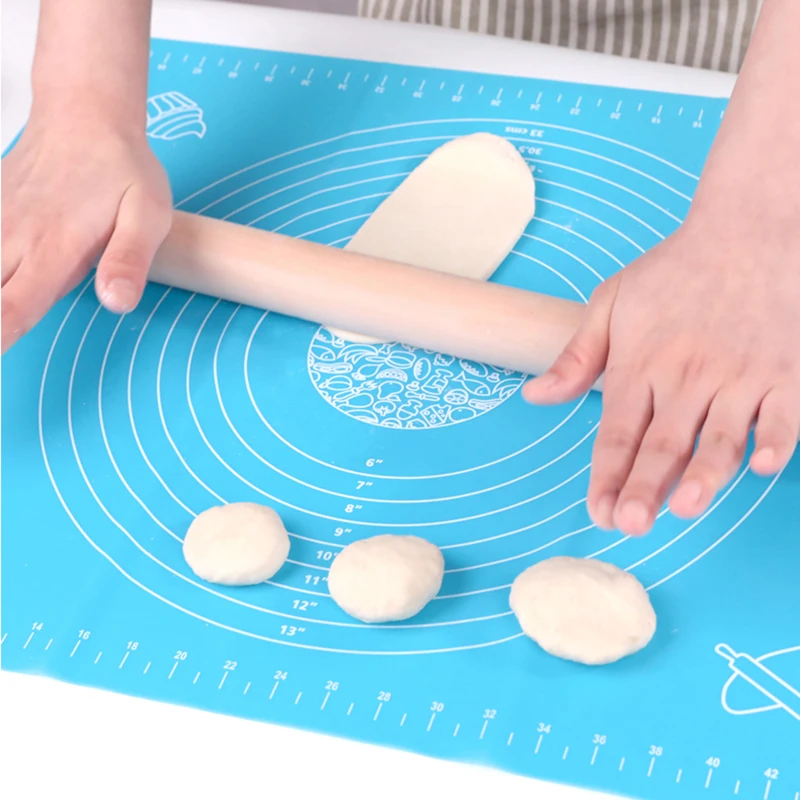 

Kitchen Accessories Silicone Baking Mats Sheet Pizza Dough Non-Stick Maker Holder Pastry Cooking Tools Kitchen Utensils Gadgets