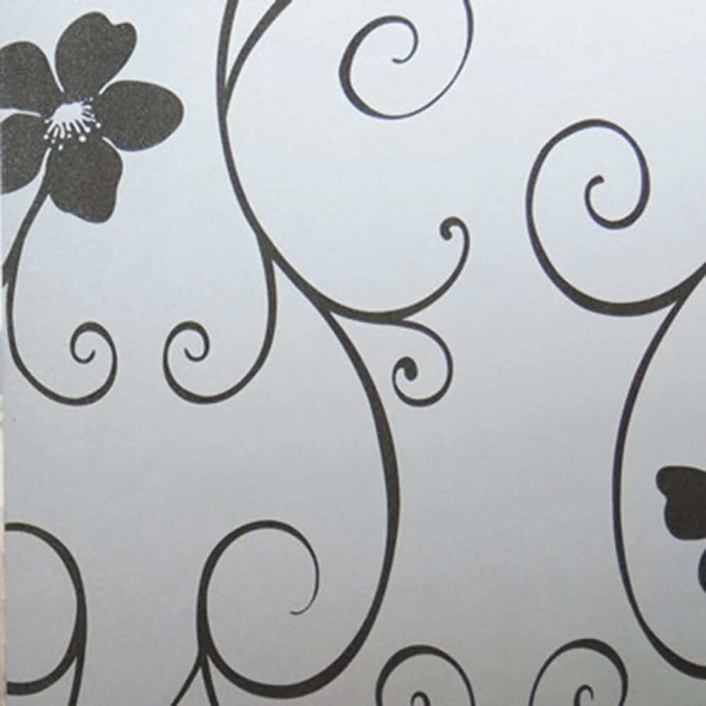 200*60cm Glass Window Privacy Film Sticker Frosted Opaque Glass Window Film For Adhesive Stickers Home Decor