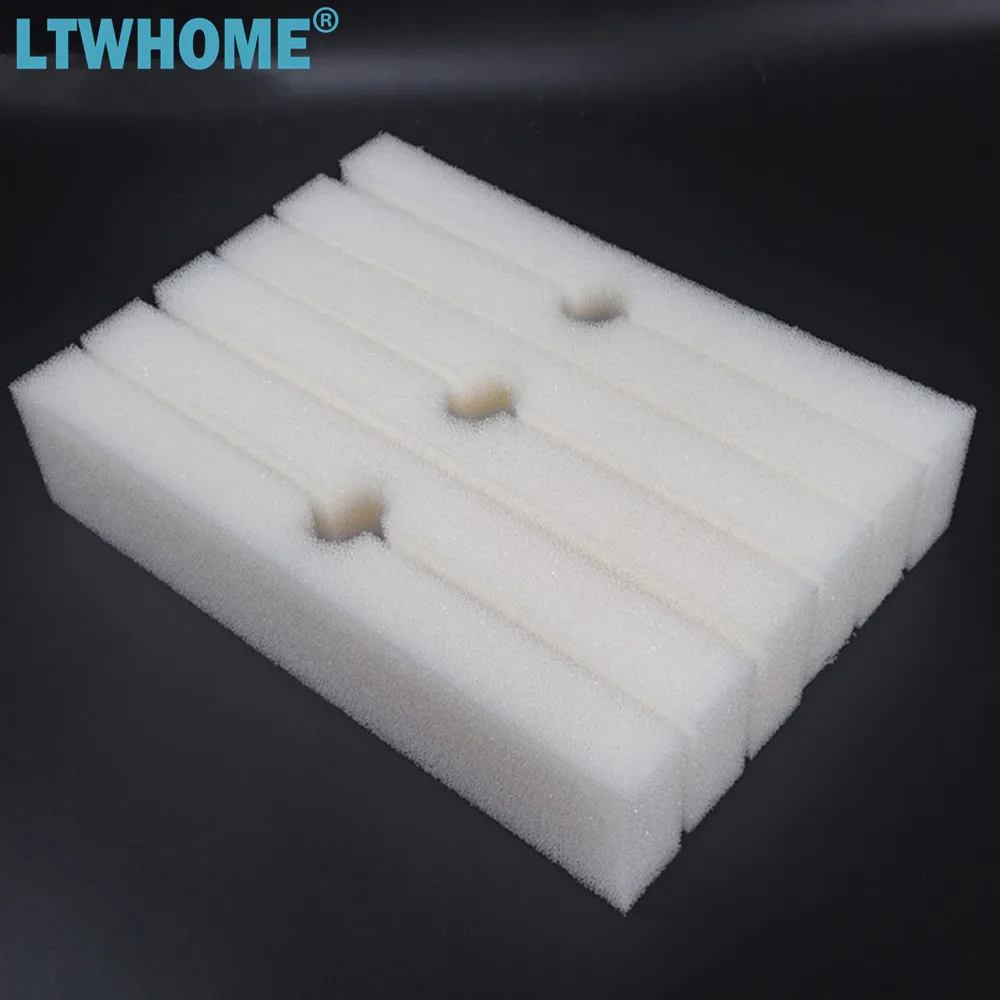 LTWHOME поролоновые фильтрующие прокладки подходят для Fluval FX4 / FX5 FX6|foam filter|filter foamfluval
