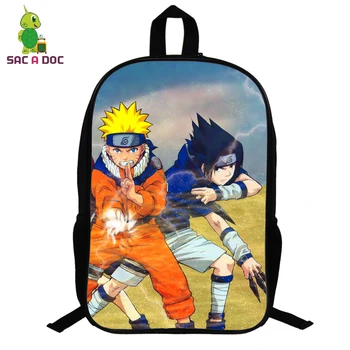 

New Anime Naruto Backpack Children School Bags for Teenager Boys Girls Bookbag Student School Backpack Kid Daypack Travel Bags