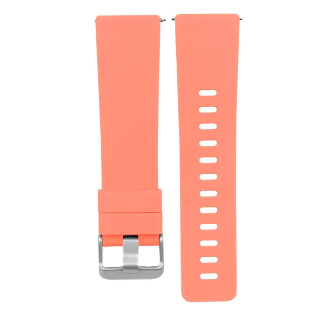 Soft Silicone Replacement Band Wristband For Fitbit Versa/Versa Lite Fitbit Watch Classic Fashion Loop Band Strap Bracelet Men