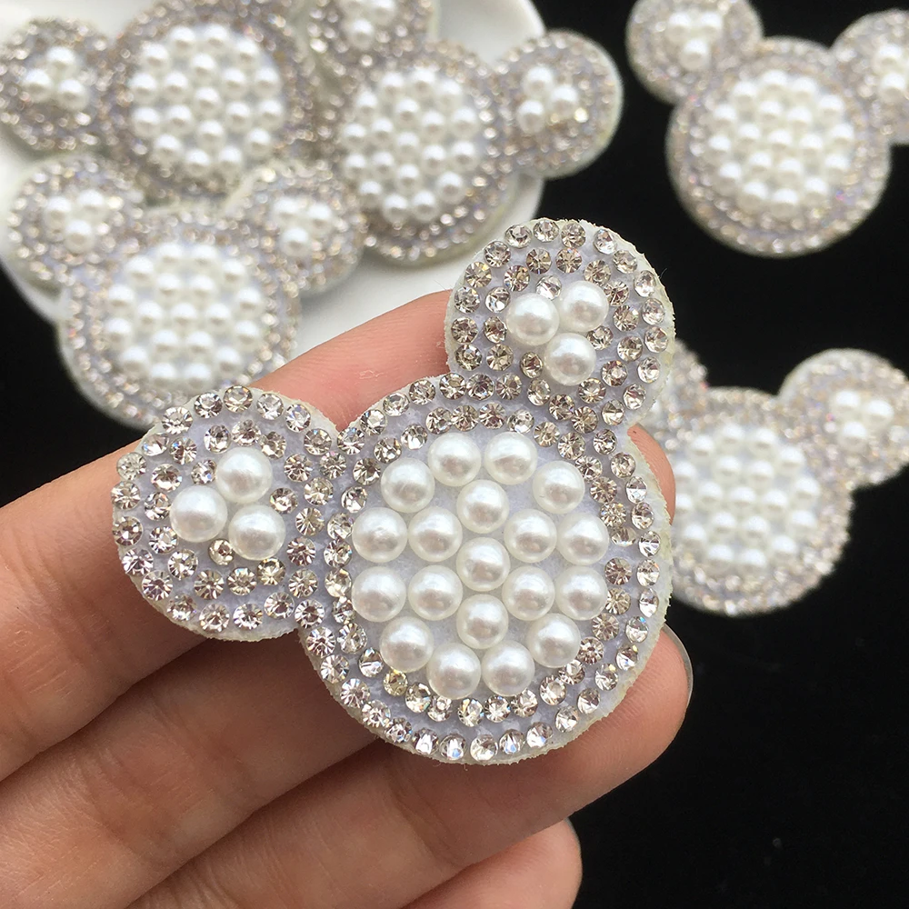 15pcs Cat Padded Patches Rhinestone for DIY Clothing Accessories Handmade Headwear Bow Decor Appliques crafts materials jewelry making supplies sewing rhinestones craft supplies glass crystal rhinestones