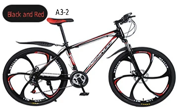 Mountain bicycle Carbon Steel Frame 26 inch Wheel 21/24/27 speed cross country bike bikes student bmx Road Racing Speed Bike