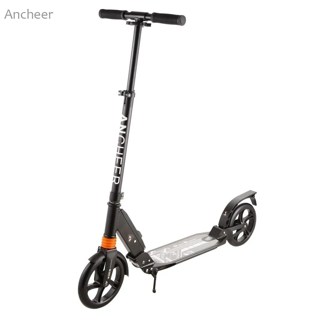 

Portable Kick Scooter 2 Wheel Foldable Scooters Mini Bicycle 3 Levels Adjustable Height Kick Scooter Adult for the forts