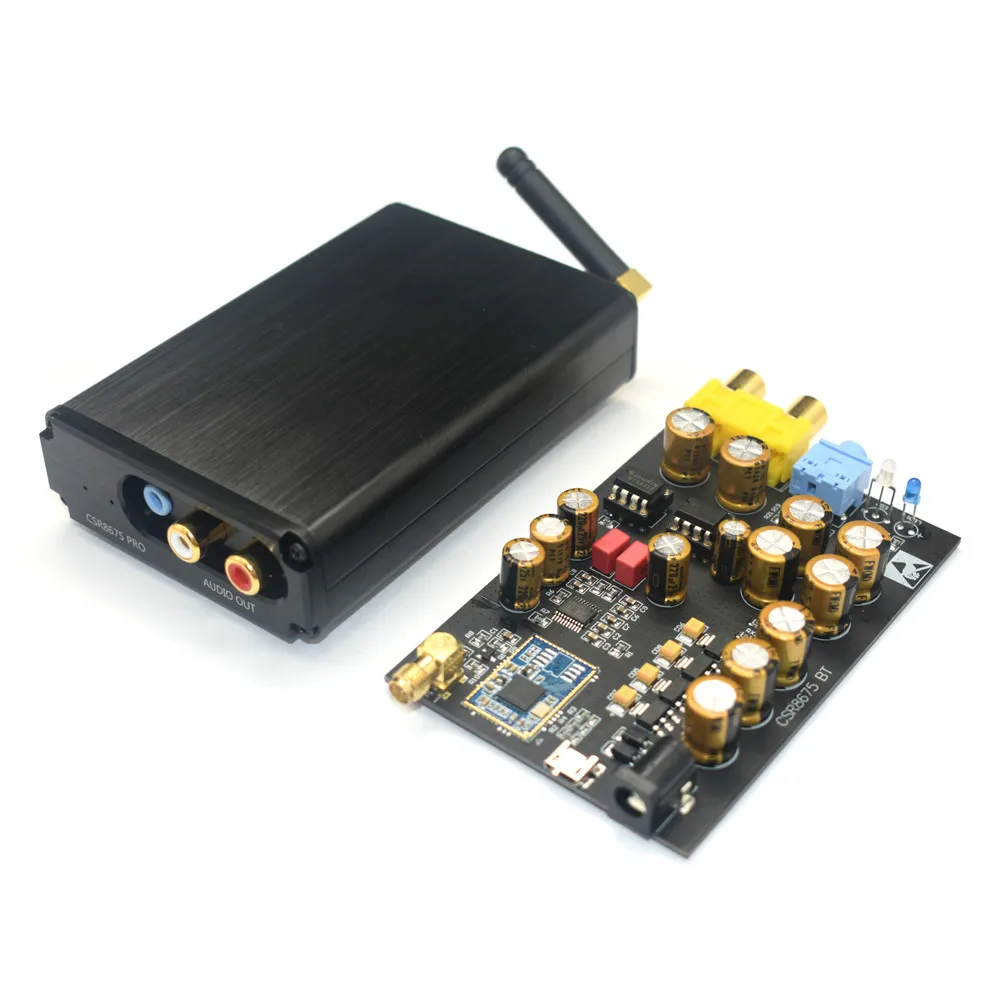 A104 Bluetooth 5.0 Audio Digital Interface CSR8675 Fiber aptx ldac Coaxial SPDIF