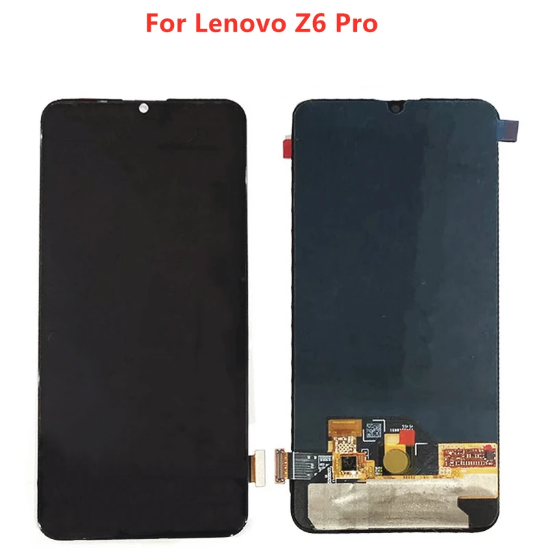 

Original 6.39" AMOLED Screen For Lenovo Z6 Pro Z6Pro L78051 L78121 LCD Display + Touch Screen Digitizer Assembly Replacement