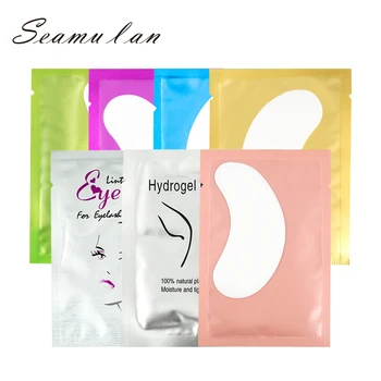 

False eyelash 50 pairs eye pads eyelash under eye pads mascara patches for eyelash extension supplies fast shipping makeup tools