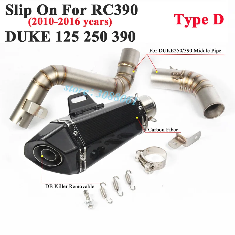 DUKE 390 Akrapovic Muffler-2
