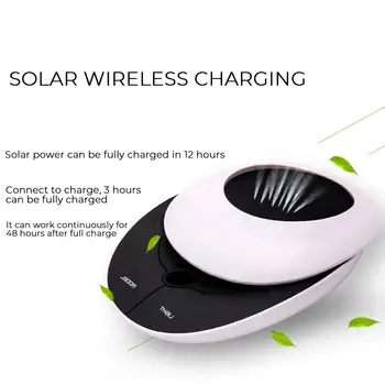 

Portable Solar Power Car Air Purifier 4 Modes Vehicle Air Purifier Rechargeable HEPA Filter Negative Ion Generator Freshener