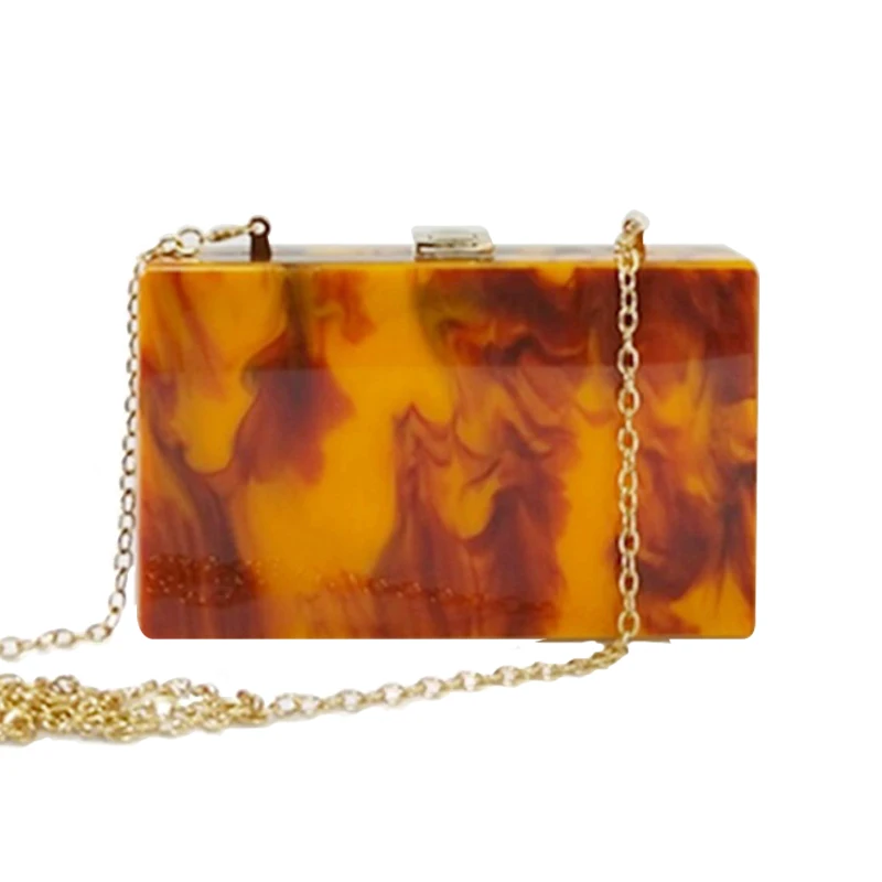 

New Women's Wallet Luxury Handbag Wedding Pouch Shoulder Party Mini Brands Designer Acrylic Evening Bags Bridal Clutch Crossbody