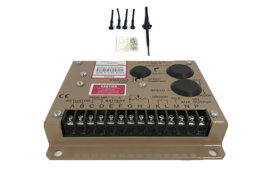 

Generator Genst Electronic Speed Control Unit Speed Governor Controller ESD5500E free gift