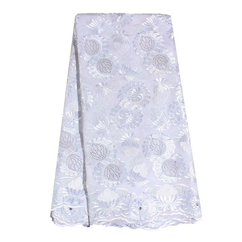 2020 Высококачественная швейцарская вуаль хлопок нигерийские Ткани Женская