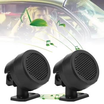 

2Pcs Universal High Efficiency Car Mini Dome Tweeter Loudspeaker Loud Speaker Super Power Audio Auto Sound Car Tweeters