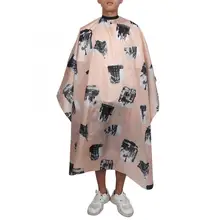 Халат для волос водонепроницаемый парикмахерский дышащий фартук для стрижки волос окрашивание парикмахерский салон мантия накидка парикмахерские инструменты