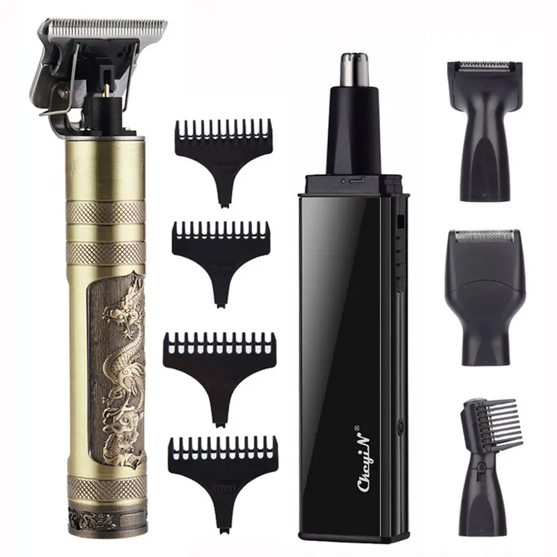 Low Cost Clipper Shaver Hair-Trimmer Nose-Eyebrow Professional Baldheaded Men's Razor Cutting-Machine dV5b3QYw3