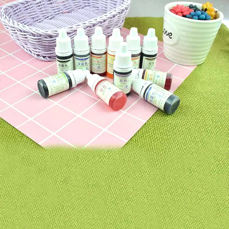 

Hot Pearlescent Mica Pigment Powder Rainbow UV Resin Epoxy For DIY Jewelry Making10 Colors Making Craft Jewelry Accessories LG
