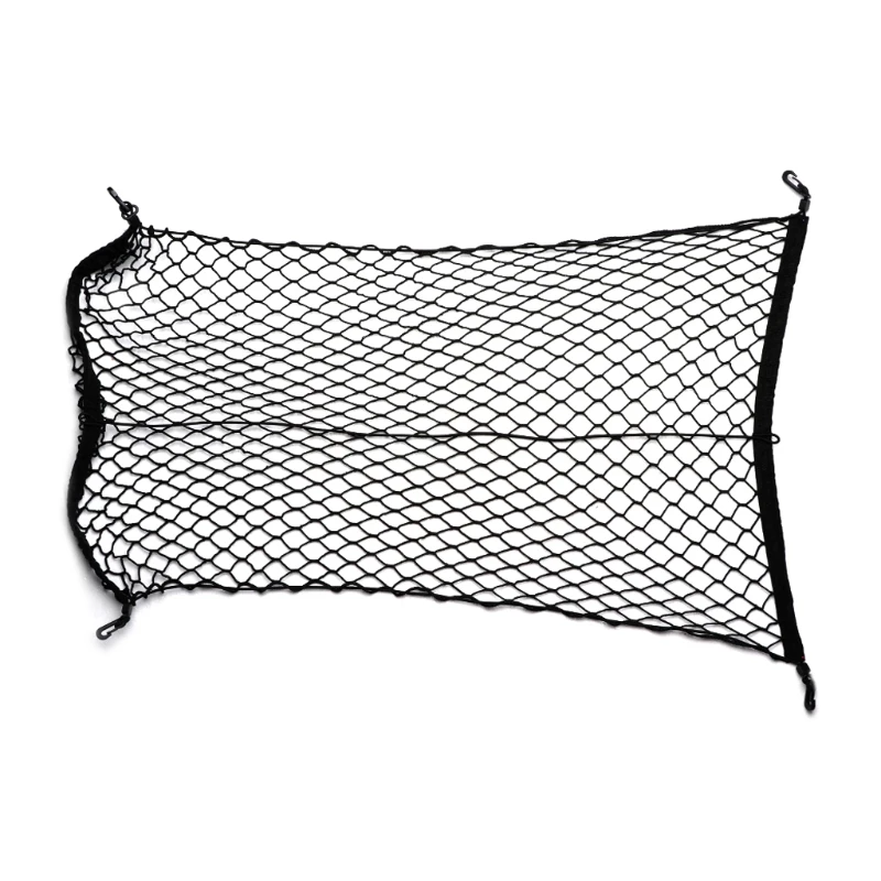 100x70cm Universal Car Trunk Luggage Storage Cargo Organizer Nylon Elastic Mesh Net w/4 Hooks |