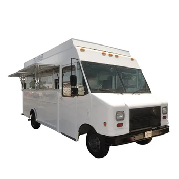 

Street Fast Food Trucks Mobile Food Trailer for Sale Breakfast Snack Ice Cream Shop Kitchen Equipment