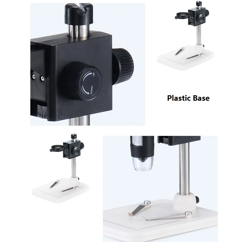 1000X 2.0MP 5.0MP Digital Microscope 4.3 Inch LCD Screen 8 LED USB Digital Electronic Microscope for PCB Repair Video Microscope