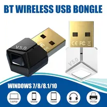 Adaptateur transmetteur récepteur Audio sans fil Bluetooth 50, Dongle USB, musique, pour ordinateur portable