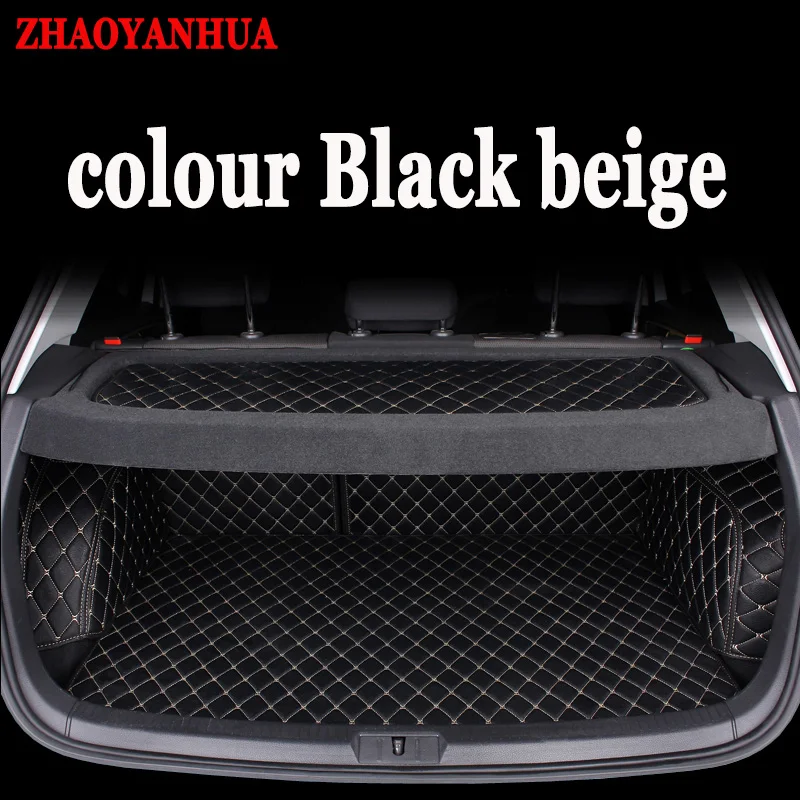 

ZHAOYANHU Customized car Trunk mats for Volkswage T0URAN styling carpet floor mats