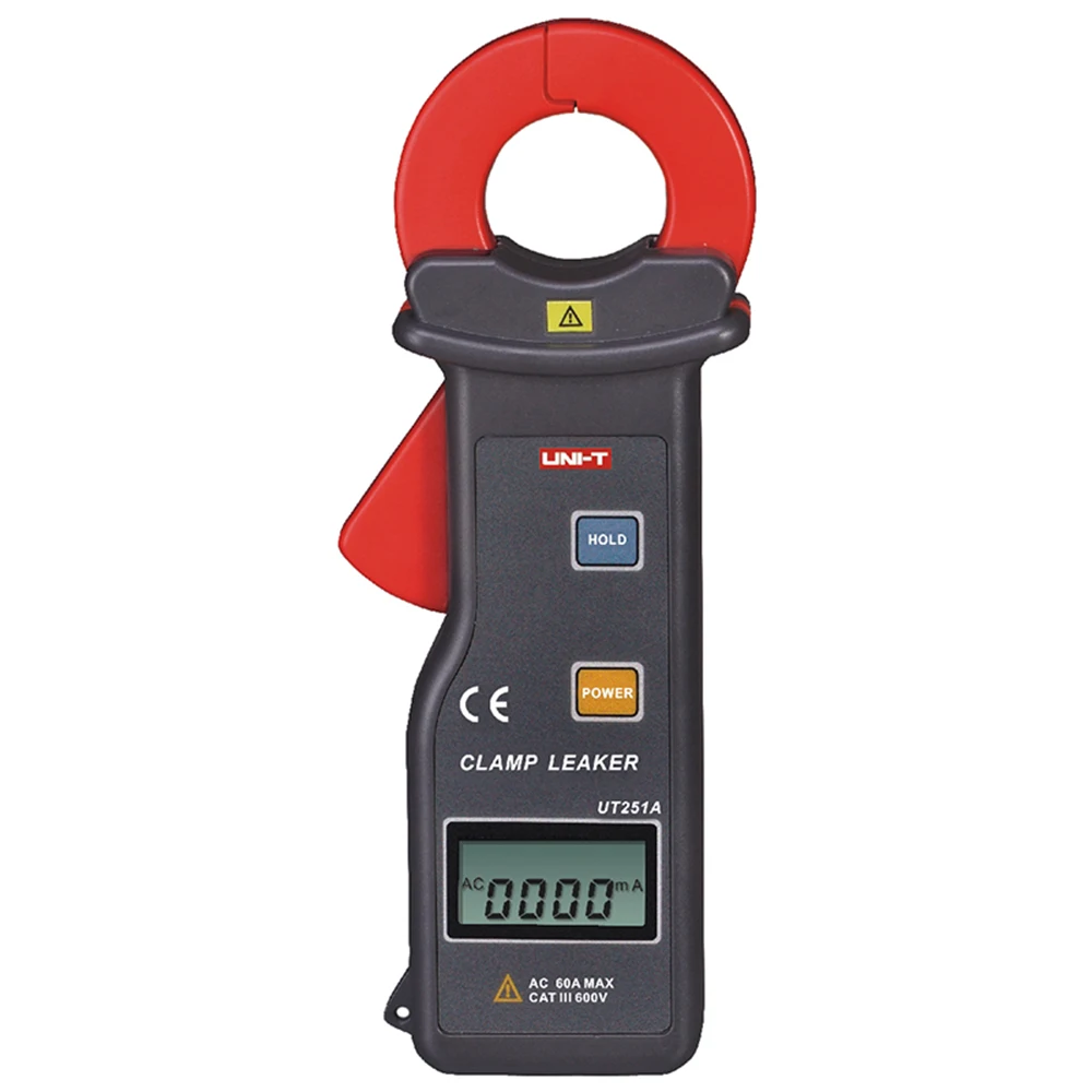

UNI-T UT251A High Precision Clamped Leakage Current Meter with RS232 Interface Digital Clamp Meter