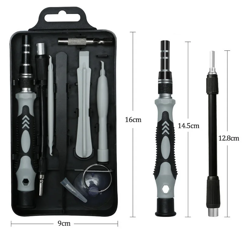 New Junejour Screwdriver Kit Precision Screwdriver Set 115 in 1 Repair Tools with Carry Case for Laptops Phone Watch
