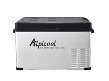 Alpicool compressor car refrigerator 30L car home dual-use dormitory office mini-refrigerator freezer refrigeration outdoor Alpicool compressor car refrigerator 30L car home dual-use dormitory office mini-refrigerator freezer refrigeration outdoor