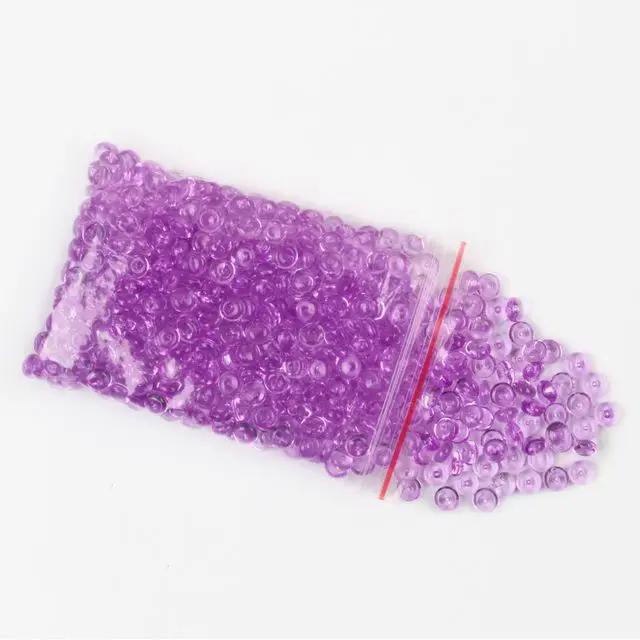 Красочные пенопластовые бусины поставки слаймов шары крошечные снежные амулеты наполнитель дополнение для слизи грязи частицы аксессуары антистресс игрушки - Цвет: 30g Purple
